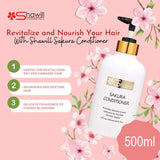 Shawill Sakura Conditioner Provides Moisture & Softness - 500ml