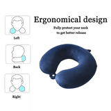 وسادة الرقبة المريحة على شكل حرف U