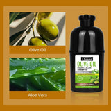 Disaar Olive Oil Hair Color Shampoo Natural Brown - 240ml