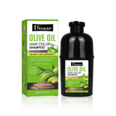 Disaar Olive Oil Hair Color Shampoo Natural Brown - 240ml