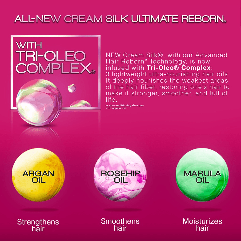 Cream Silk Conditioner Standout Straight Pink 180ml Cream Silk Conditioner Standout Straight Pink 180ml