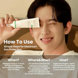 واقي الشمس الجسدي AXIS-Y الكامل بدون إجهاد SPF 50+ PA++++ - 50 مل