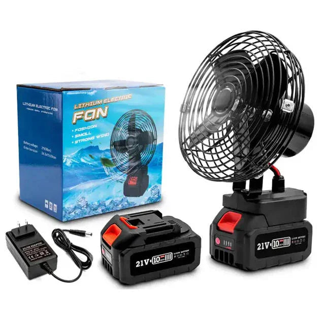 Portable Rechargeable Lithium Electric Fan EJ-81480 Portable Rechargeable Lithium Electric Fan EJ-81480