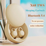 Comfortable Wireless Sleep Earbuds - X68