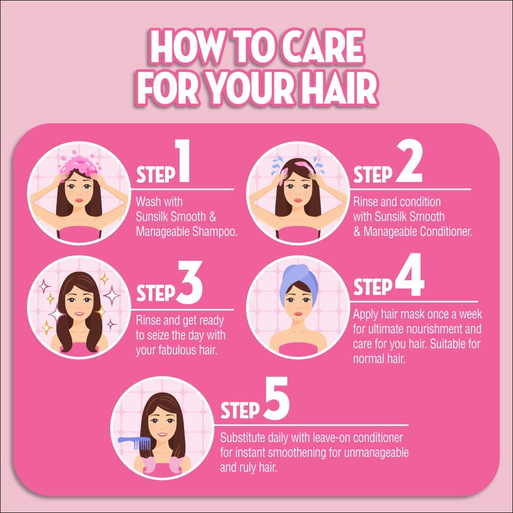 Sunsilk Smooth & Manageable Shampoo - 160ml Sunsilk Smooth & Manageable Shampoo - 160ml