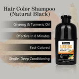 Disaar Ginseng Hair Color Shampoo Natural Black - 240ml