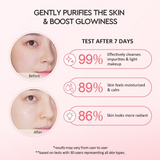 Glad2Glow Milk Amino Acids Brightening Cleanser Facial Wash - 80g