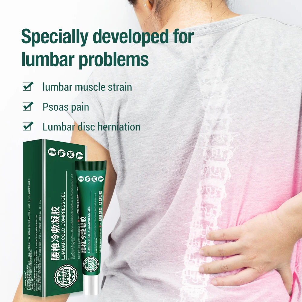 APGAR Lumbar Cold Compress Gel - 20g APGAR Lumbar Cold Compress Gel - 20g
