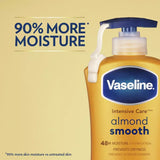 Vaseline Intensive Care Almond Smooth Lotion - 600ml