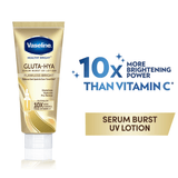 Vaseline Gluta-Hya Serum Burst UV Lotion Flawless Glow - 300ml (1+1) Offer