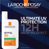 سائل التحكم في الزيوت Anthelios UVMune 400 من La Roche-Posay بعامل حماية من أشعة الشمس SPF50+ - 50 مل