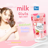Yoko Milk Gluta Spa Salt Arbutin Goji Berry - 300g