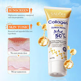 Sadoer Collagen Brightening Sunscreen SPF 50+ PA+++ - 40g