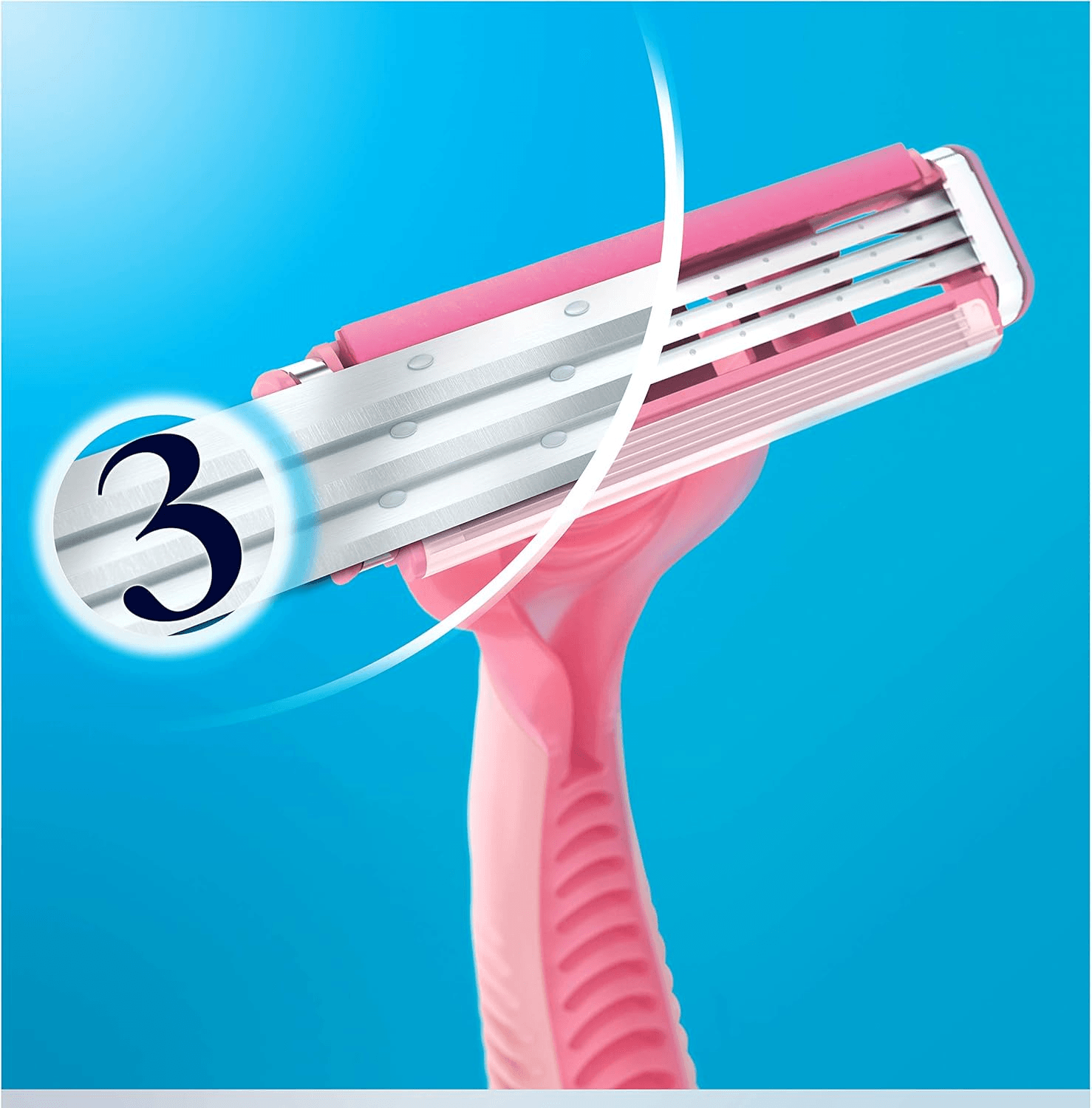 Gillette Simply Venus Women's Disposable Razors Rich Strip - 12Pcs Gillette Simply Venus Women's Disposable Razors Rich Strip - 12Pcs