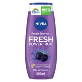 Nivea Fresh Shower Gel Powerfruit Wild Berry Scent - 250ml