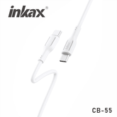 inkax 60W Soft Silicone Data Cable Type C To Type C CB-55
