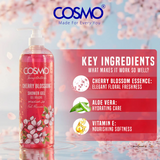 Cosmo Temptation Cherry Blossom Shower Gel - 1000ml