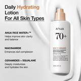 Anua Rice 70 Intensive Moisturizing Milk Face Lotion - 150ml