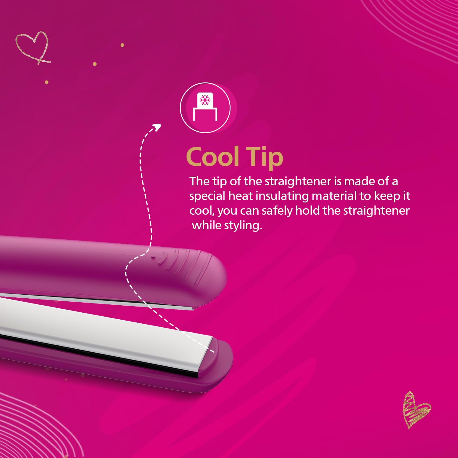 CNAIS Ceramic Heating Professional Hair Straightener NS-1803 CNAIS Ceramic Heating Professional Hair Straightener NS-1803