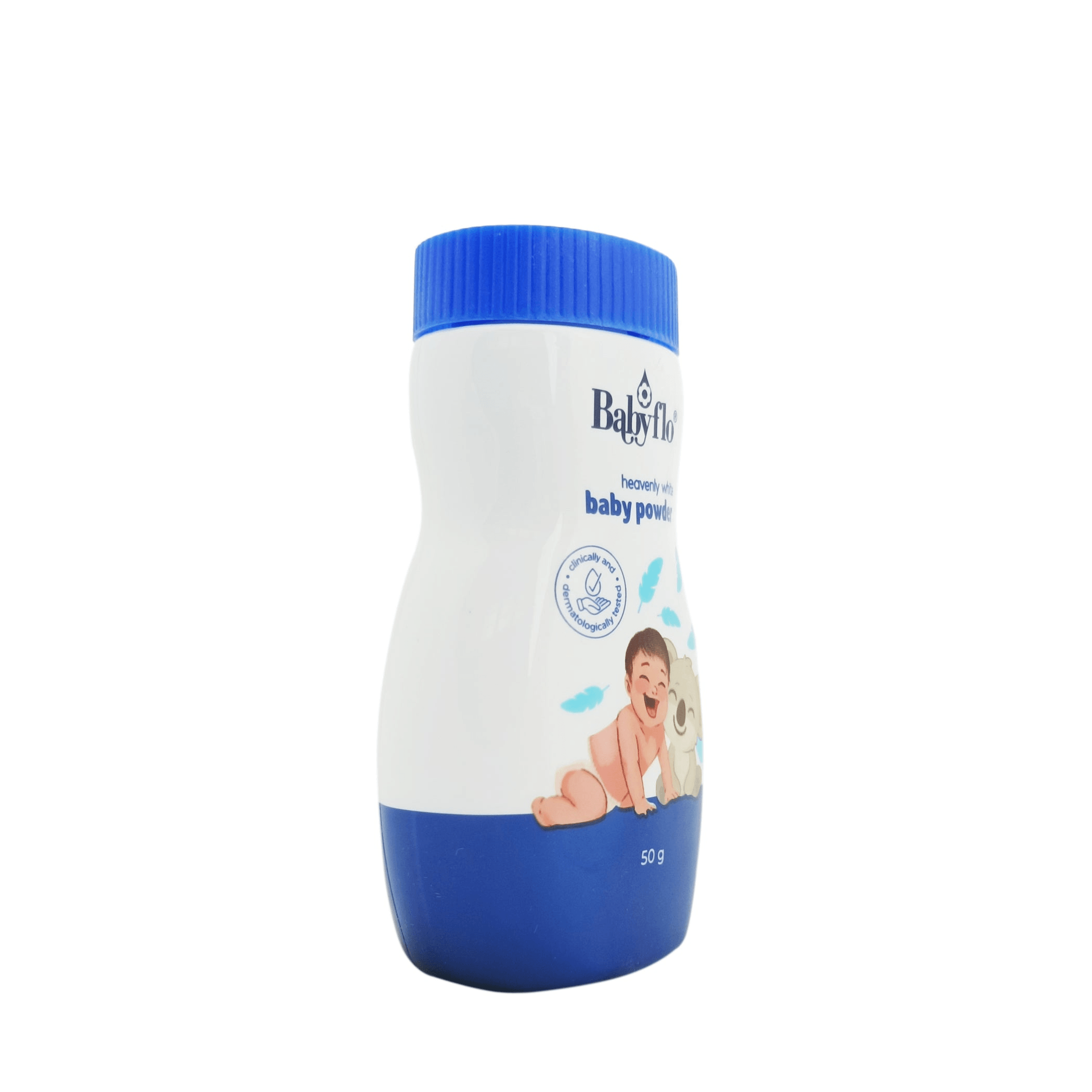Babyflo Baby Powder Heavenly White - 50g Babyflo Baby Powder Heavenly White - 50g