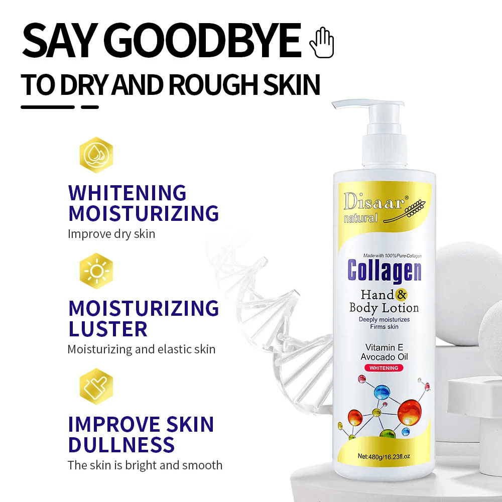 لوشن ديسار لتبييض اليدين والجسم بالكولاجين - 480 جرام لوشن ديسار لتبييض اليدين والجسم بالكولاجين - 480 جرام