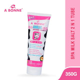 A Bonne 2in1 Spa Milk Salt Shower Formula - 350g