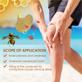 Sumifun Bee Venom Knee Pain Relief Patch - 12Pcs