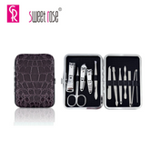 Sweet Rose Manicure - 12Pcs Set (S68005)