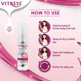 VITRESS Cuticle Coat Light Hair Spray - 50ml