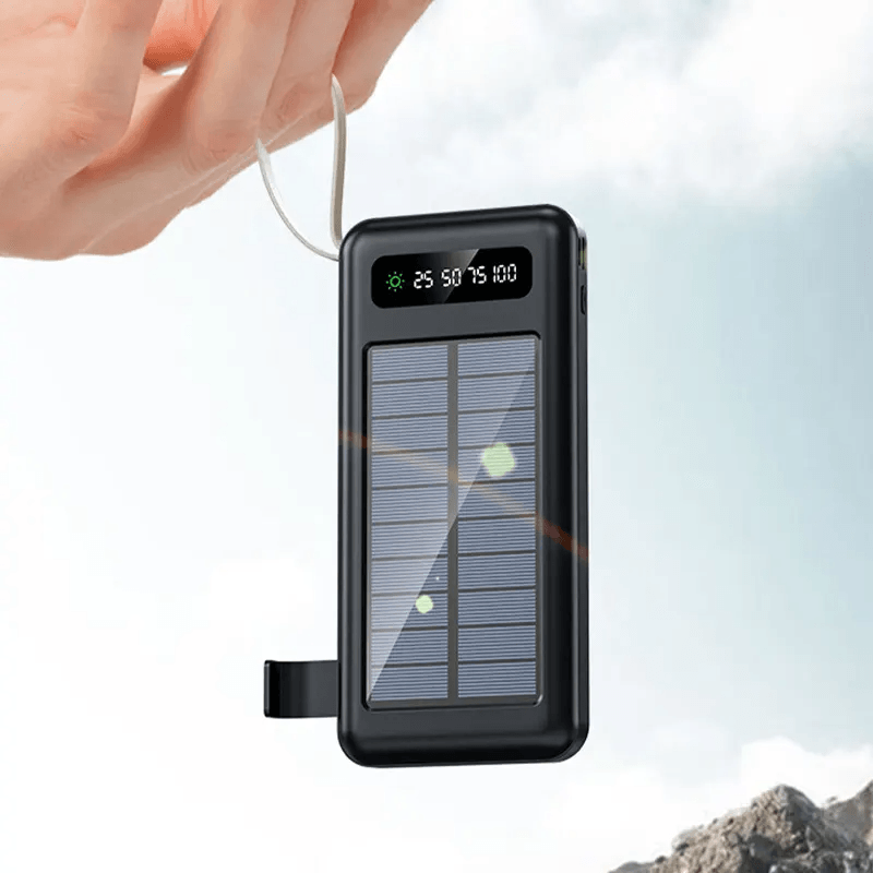 Bunsey Portable Fast Charging Solar Power Bank 10000mAh BY-13 Bunsey Portable Fast Charging Solar Power Bank 10000mAh BY-13