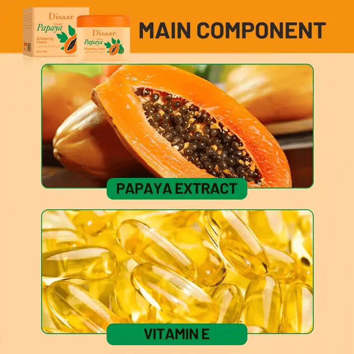 كريم تبييض البشرة بخلاصة البابايا من ديسار - 120 جرام كريم تبييض البشرة بخلاصة البابايا من ديسار - 120 جرام