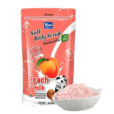 Yoko Gold Salt Body Scrub Peach + Milk - 350g