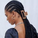 Square Claw Clips For Women- 6 Pcs (C04)