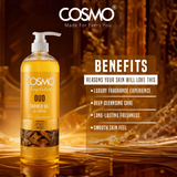 Cosmo Temptation Oud Shower Gel - 1000ml