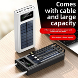 Portable Fast Charging Solar Power Bank 20000mAh
