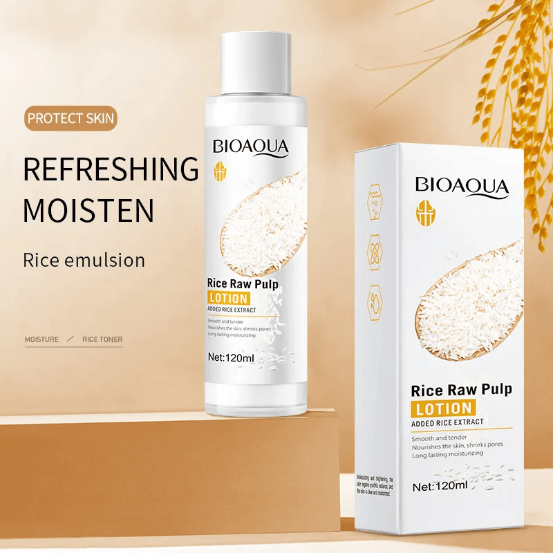BIOAQUA Rice Raw Pulp Skin Care Rejuvenating Set BIOAQUA Rice Raw Pulp Skin Care Rejuvenating Set