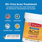 De La Cruz Maximum Strength Acne Treatment - 73.7g