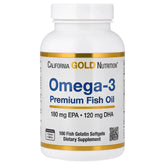 California Gold Nutrition Omega-3 Premium Fish Oil - 100s