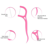 Dental Floss Toothpicks - 30Pcs