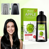 Mokeru Protein Queen Apple Hair Color Shampoo - 500ml (Natural Black 2.0)