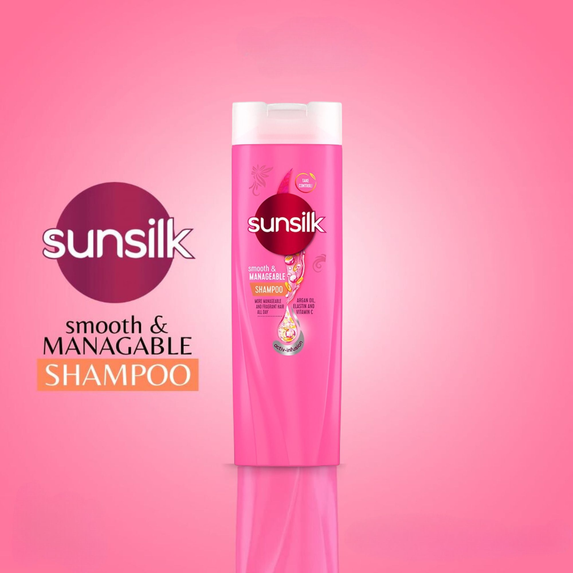 Sunsilk Smooth & Manageable Shampoo - 160ml Sunsilk Smooth & Manageable Shampoo - 160ml