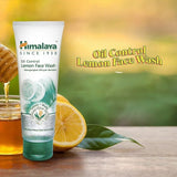 Himalaya Oil Control Lemon Face Wash - 100ml