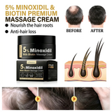 Kormesic 5% Minoxidil With Biotin Hair Massage Cream - 100g