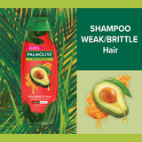 Palmolive Shampoo + Conditioner Avocado Oil & Honey - 180ml × 2 Pcs