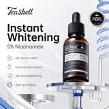 Teashell 5% Niacinamide Brightening Serum - 30ml