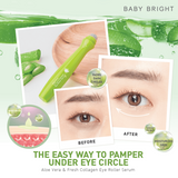 Baby Bright Aloe Vera & Fresh Collagen Eye Roller Serum - 15ml