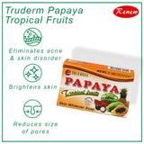 Truderm Papaya Tropical Fruits Soap - 135g