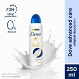 Dove Advanced Care Original Deodorant Spray - 250ml