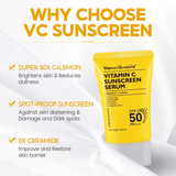 VIBRANT GLAMOUR Vitamin C Sunscreen Serum SPF 50+ PA+++ - 30g