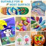 قلم تحديد أكريليك للرسم الإبداعي والفني، 36 لونًا Y-04-36